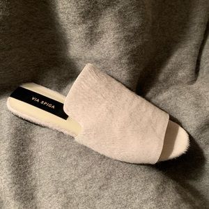 NWOT Via Spiga Open Toe Mule 🤍